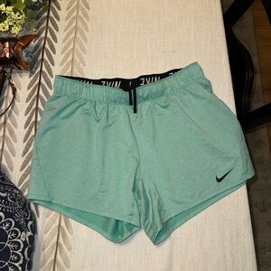 Nike Women's Teal Athletic Shorts